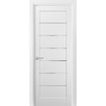 Sartodoors French Interior Door, 28" x 84", White QUADRO4117ID-WS-2884